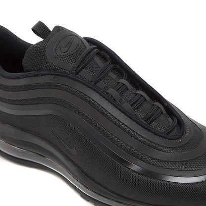 Nike Air Max 97 Ultra Triple Black — UK 3 | EU 35.5 | US 3.5 — Top View