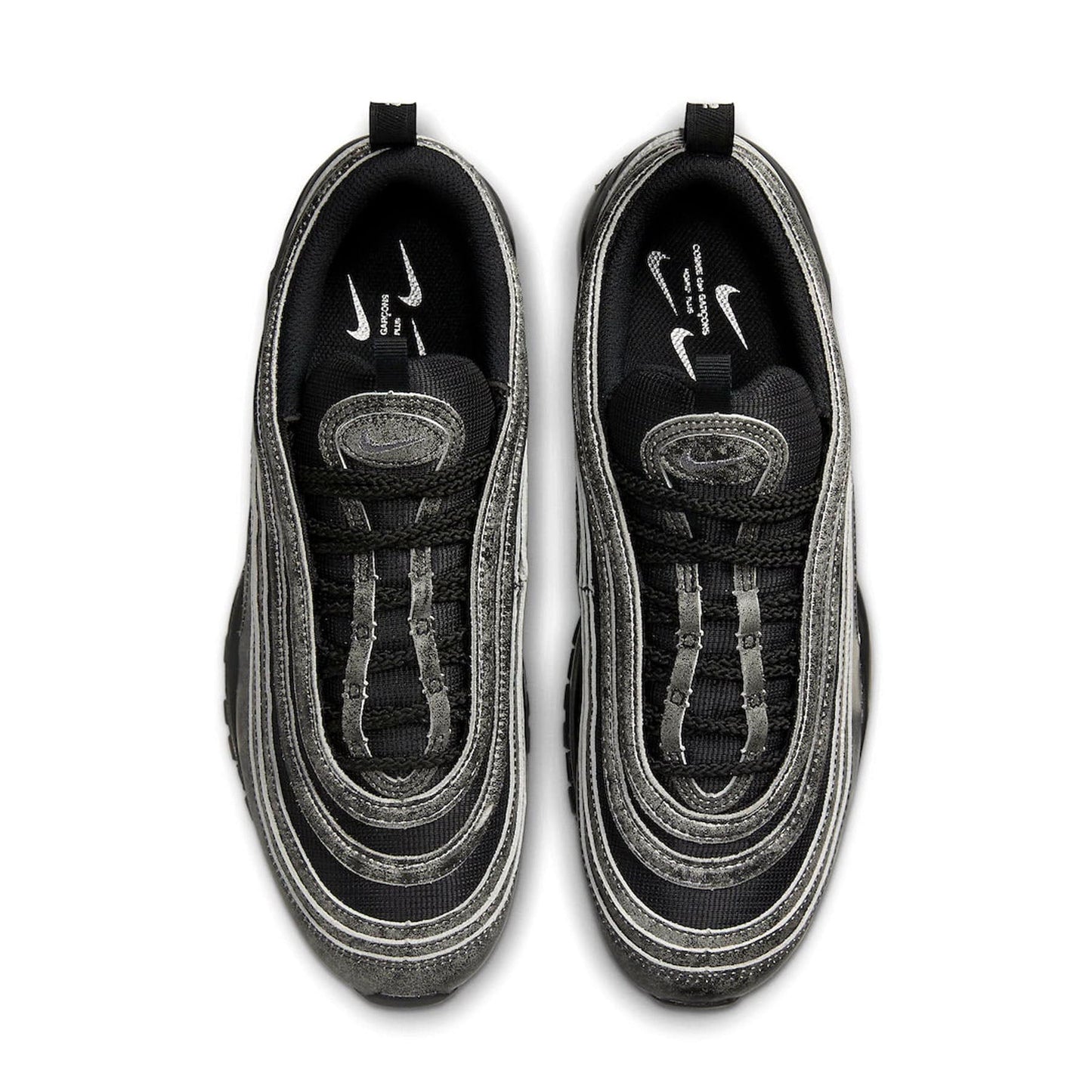 Nike Air Max 97 Comme des Garcons Homme Plus 'Black' — UK 3 | EU 35.5 | US 3.5 — Back View