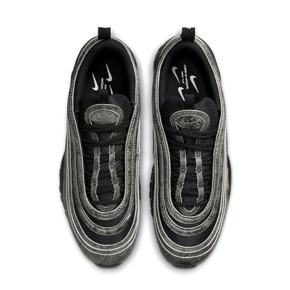 Nike Air Max 97 Comme des Garcons Homme Plus 'Black' — UK 3 | EU 35.5 | US 3.5 — Back View