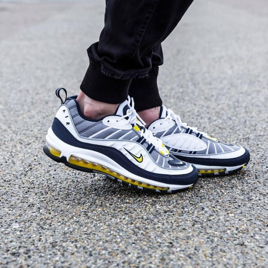Nike Air Max 98 "Tour Yellow" — UK 3 | EU 35.5 | US 3.5 — Side View