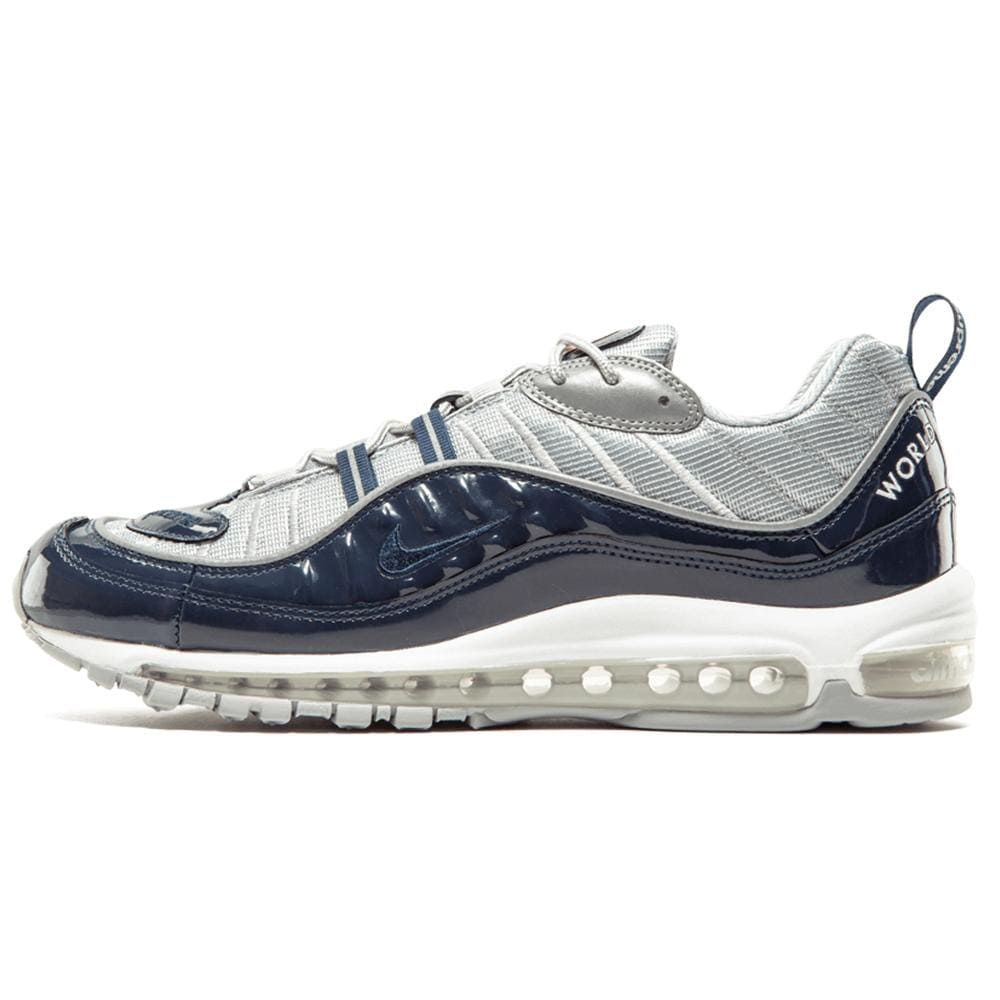 Nike x Supreme Air Max 98 'Blue' — UK 3 | EU 35.5 | US 3.5 — Front View