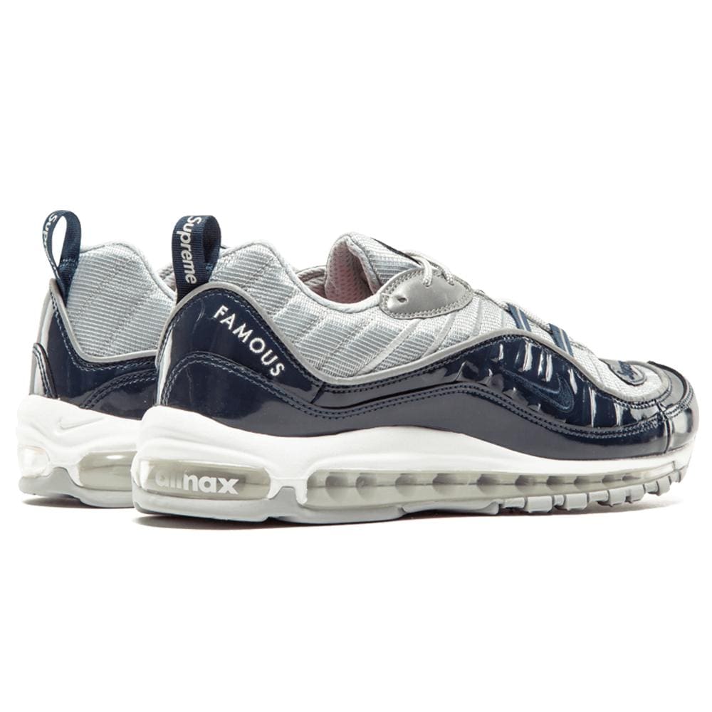 Nike x Supreme Air Max 98 'Blue' — UK 3 | EU 35.5 | US 3.5 — Top View