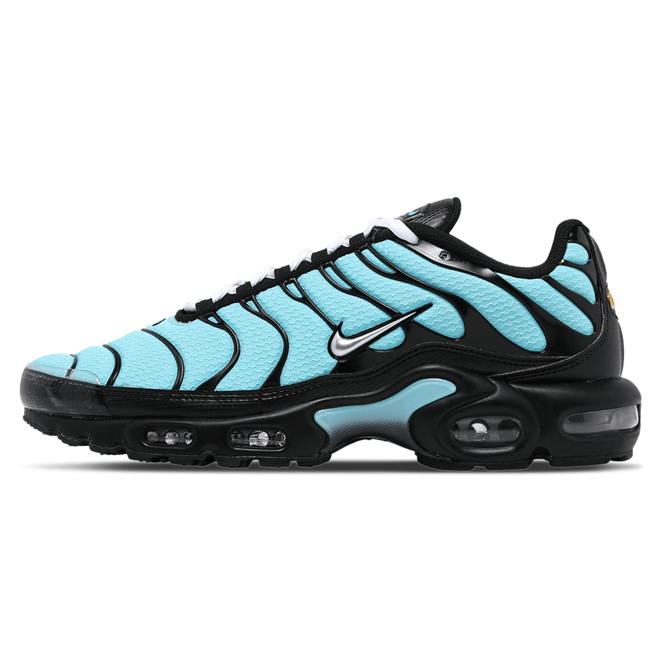 Nike Air Max Plus 'Aqua Silver' — UK 3 | EU 35.5 | US 3.5 — Front View