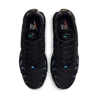 Nike Air Max Plus 'Black University Blue' — UK 3 | EU 35.5 | US 3.5 — Top View