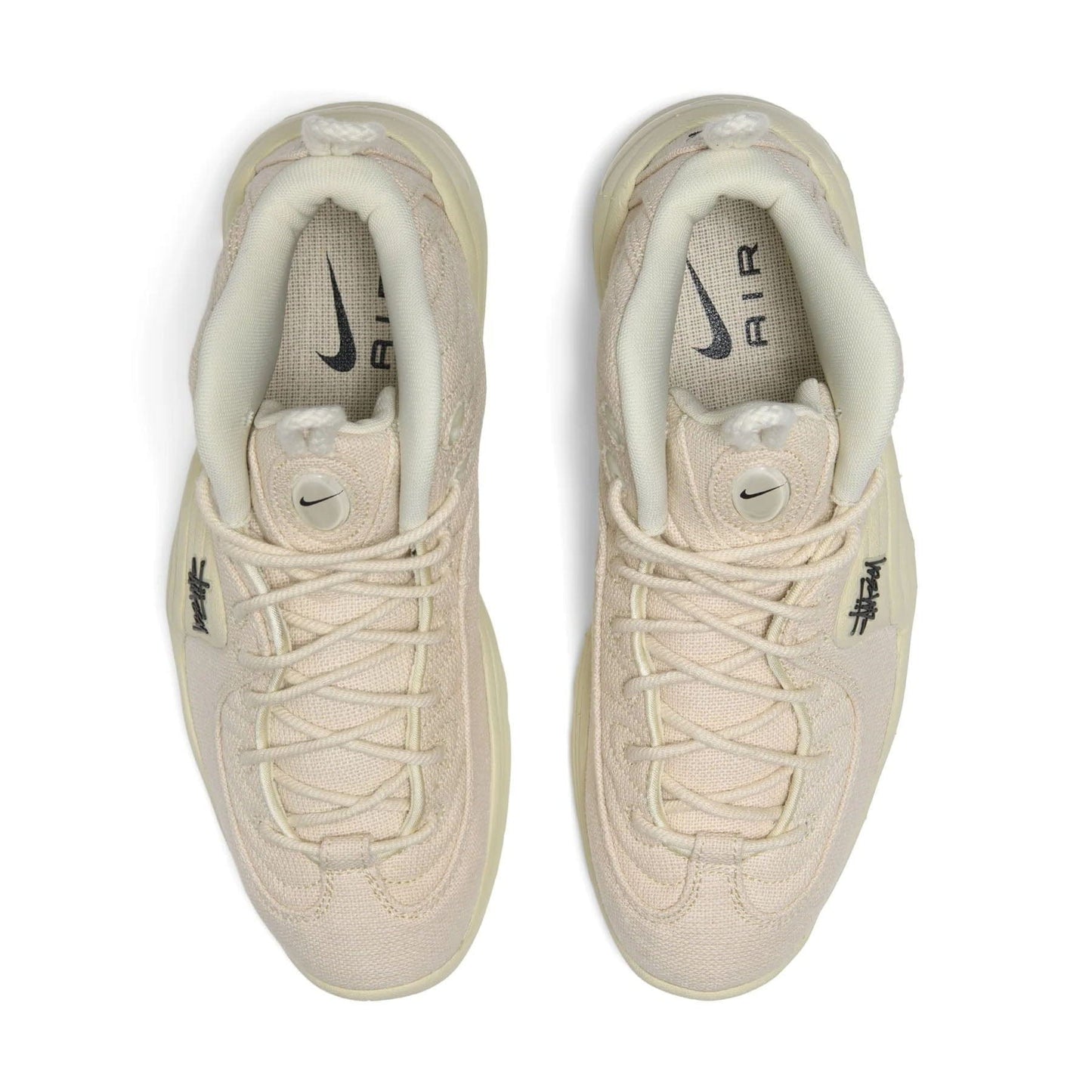 Nike Air Penny 2 x Stussy 'Fossil' — UK 3 | EU 35.5 | US 3.5 — Back View