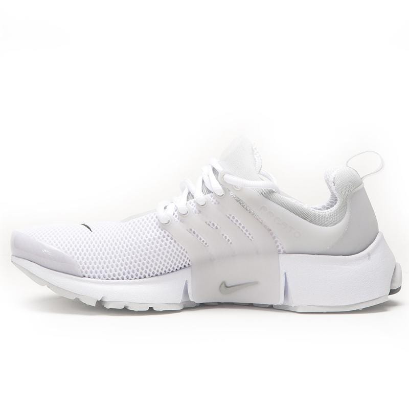 NIKE AIR PRESTO BR QS (WHITE - BLACK) — UK 3 | EU 35.5 | US 3.5 — Front View