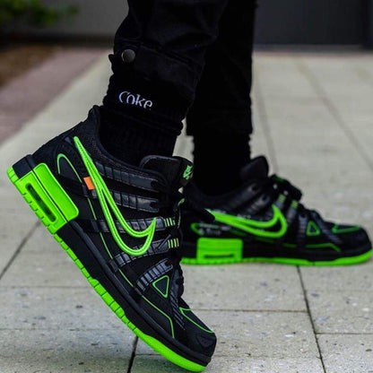 Off-White x Nike Air Rubber Dunk 'Green Strike' — UK 3 | EU 35.5 | US 3.5 — Alternate View 8