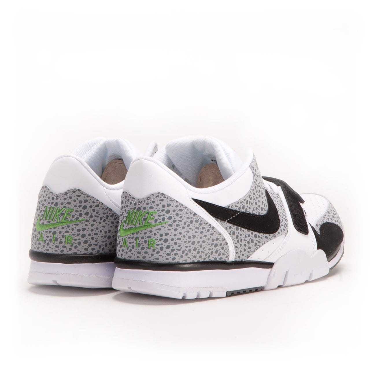 NIKE AIR TRAINER 1 LOW ST (WHITE - BLACK) — UK 3 | EU 35.5 | US 3.5 — Detail View