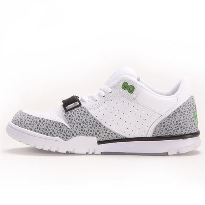 NIKE AIR TRAINER 1 LOW ST (WHITE - BLACK) — UK 3 | EU 35.5 | US 3.5 — Front View