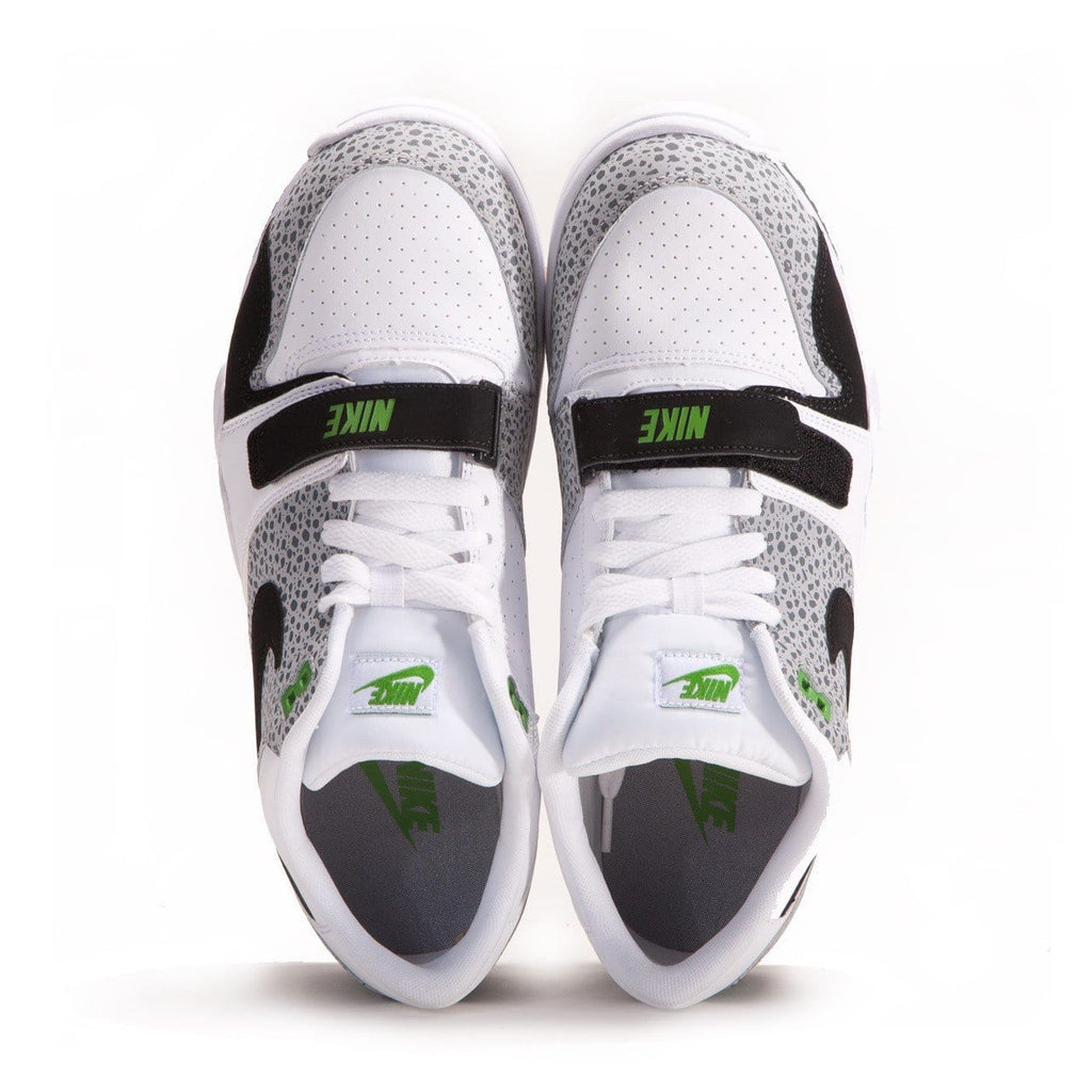 NIKE AIR TRAINER 1 LOW ST (WHITE - BLACK) — UK 3 | EU 35.5 | US 3.5 — Back View