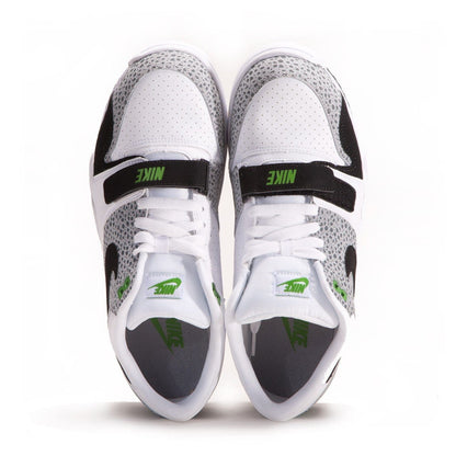 NIKE AIR TRAINER 1 LOW ST (WHITE - BLACK) — UK 3 | EU 35.5 | US 3.5 — Back View