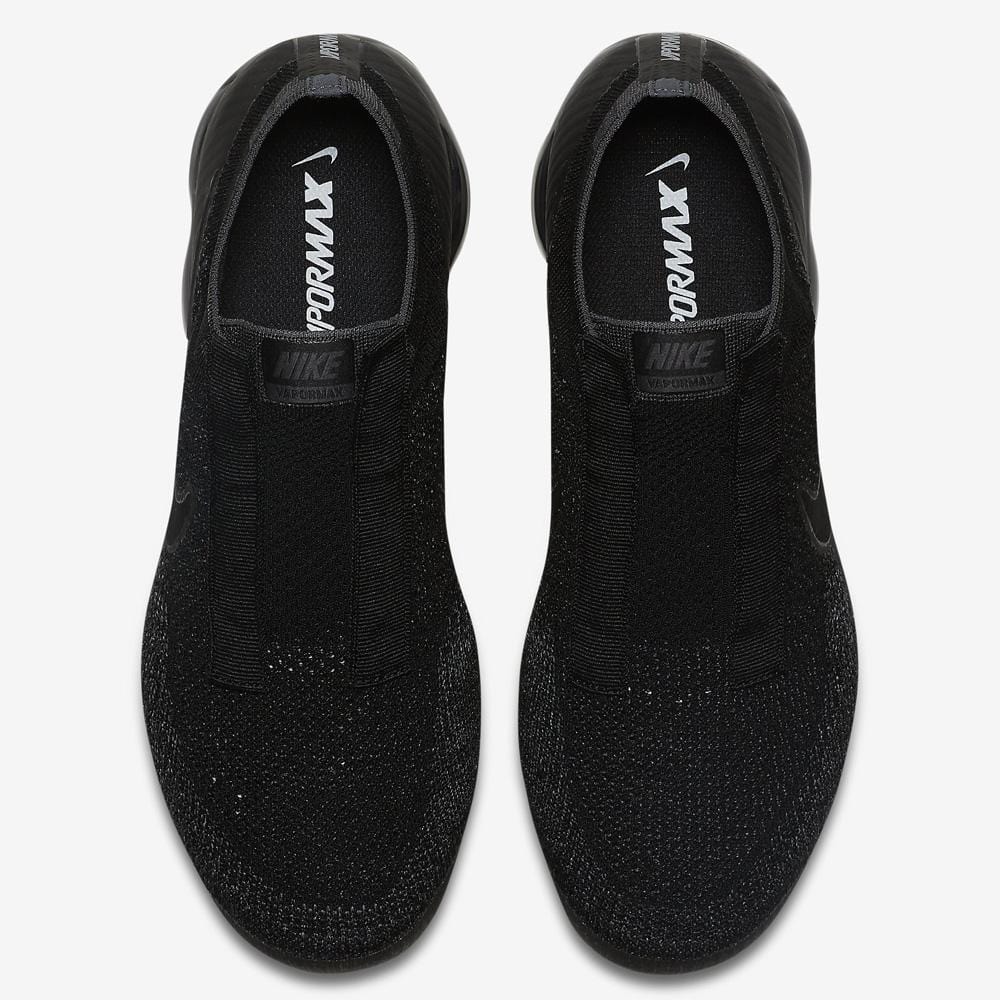 Nike Air VaporMax Flyknit SE Black-Dark Grey — UK 3 | EU 35.5 | US 3.5 — Back View