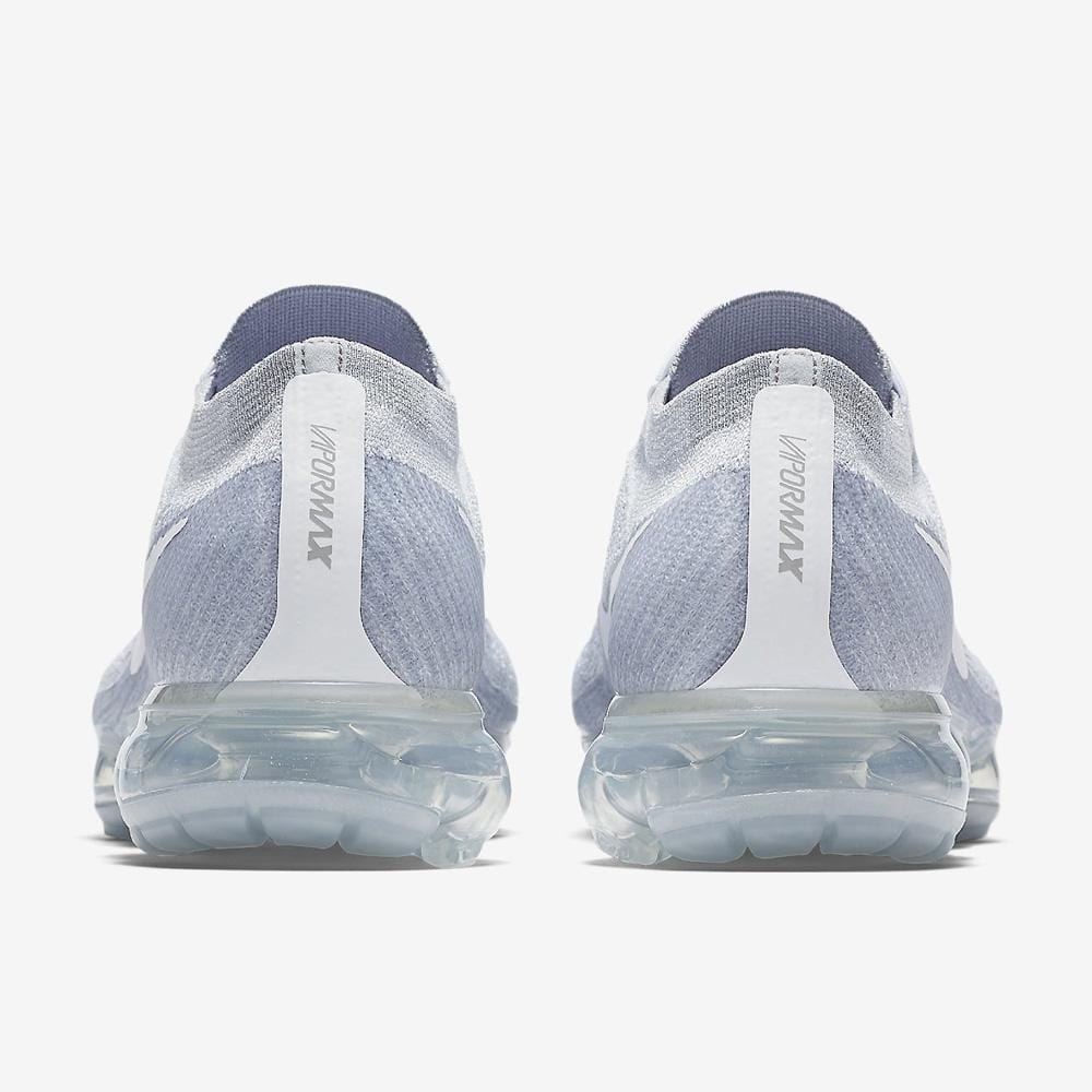 Nike Air VaporMax Flyknit SE Pure Platinum-White — UK 3 | EU 35.5 | US 3.5 — Back View
