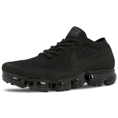 Nike Air Vapormax Flyknit Triple Black 2.0 — UK 3 | EU 35.5 | US 3.5 — Back View