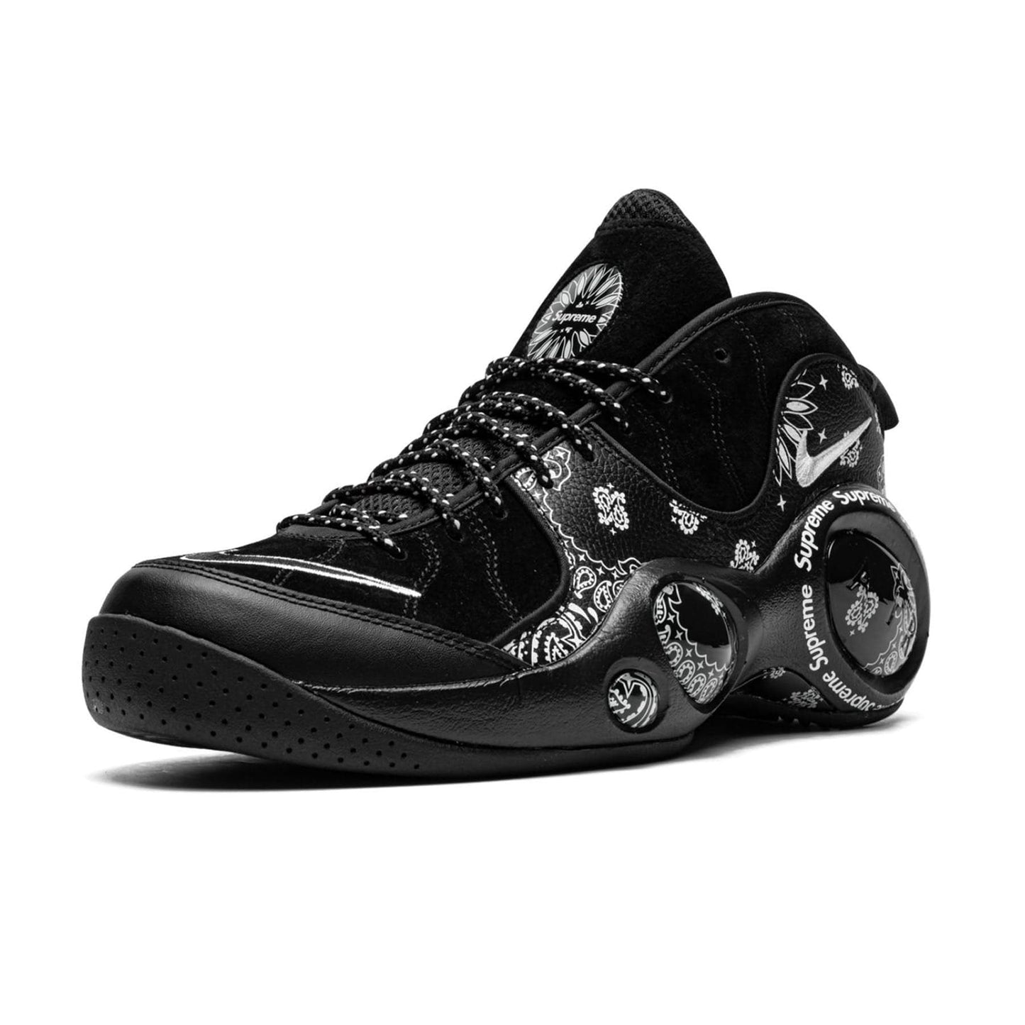 Nike Air Zoom Flight 95 SP X Supreme 'Black' — UK 3 | EU 35.5 | US 3.5 — Top View