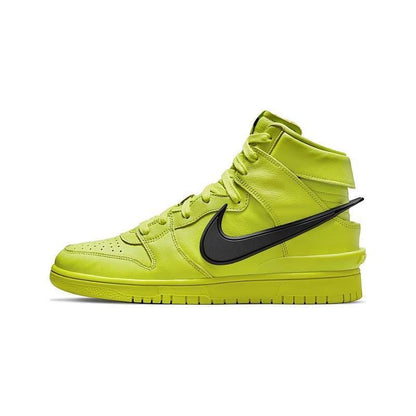 AMBUSH x Nike Dunk High 'Flash Lime' — UK 3 | EU 35.5 | US 3.5 — Front View