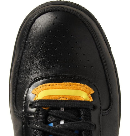 Nike Black Riccardo Tisci Air Force 1 Hi Leather Sneakers — UK 3 | EU 35.5 | US 3.5 — Detail View