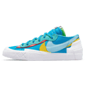 KAWS x sacai x Nike Blazer Low ‘Neptune Blue’ — UK 3 | EU 35.5 | US 3.5 — Front View