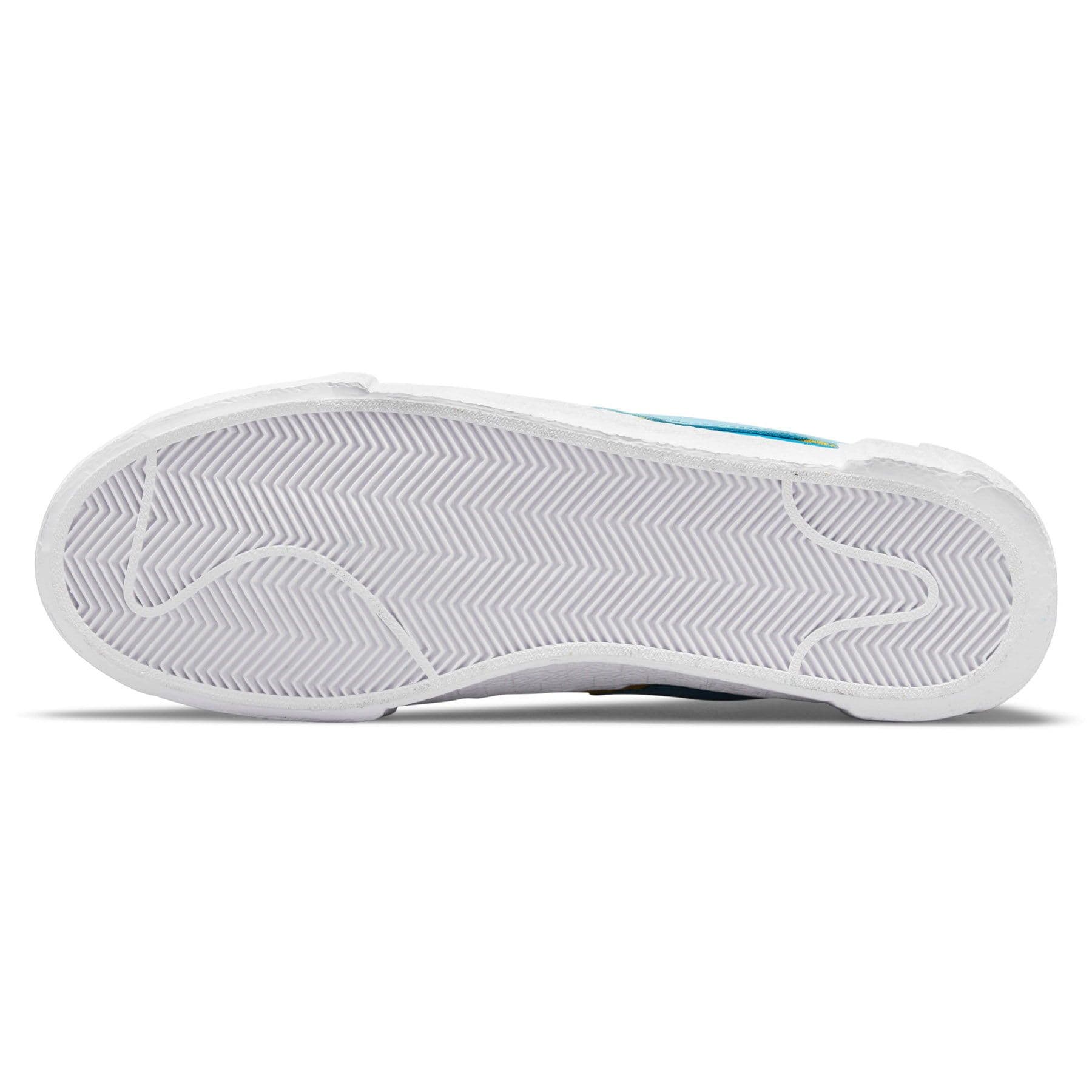 KAWS x sacai x Nike Blazer Low ‘Neptune Blue’ — UK 3 | EU 35.5 | US 3.5 — Detail View