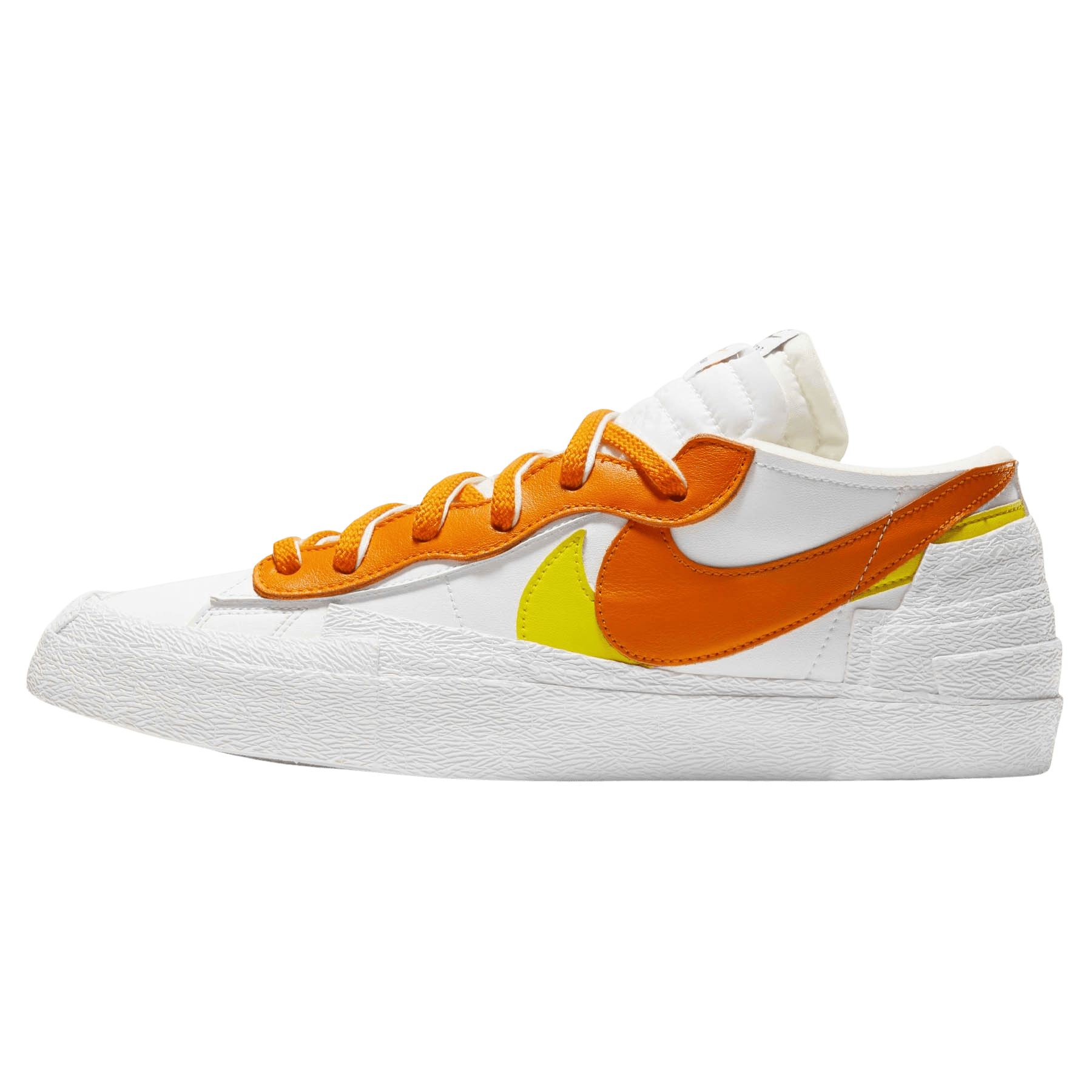 Sacai x Nike Blazer Low 'Magma Orange' — UK 3 | EU 35.5 | US 3.5 — Front View