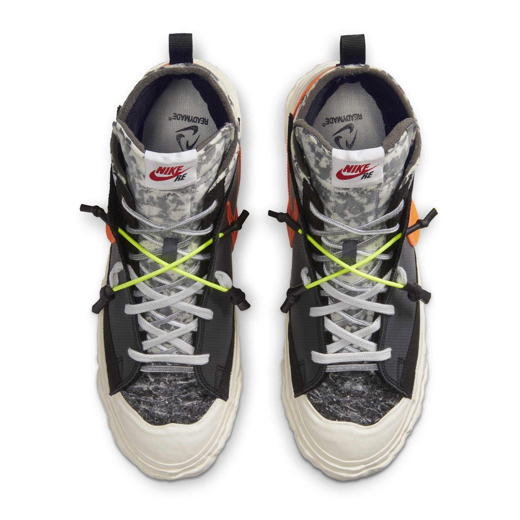 READYMADE x Nike Blazer Mid ‘Black Camo’ — UK 3 | EU 35.5 | US 3.5 — Back View