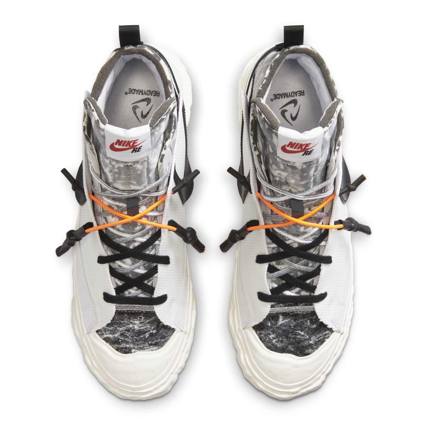 READYMADE x Nike Blazer Mid 'White Camo' — UK 3 | EU 35.5 | US 3.5 — Back View