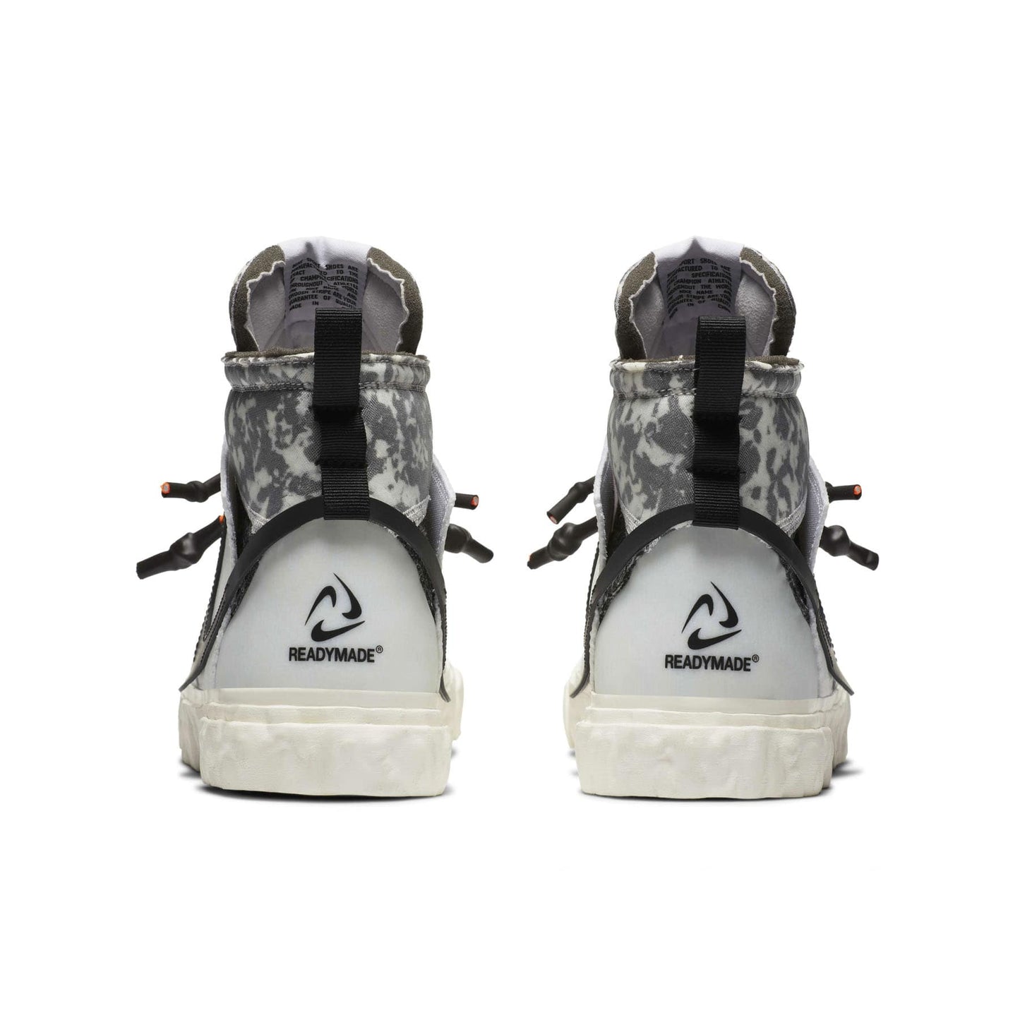 READYMADE x Nike Blazer Mid 'White Camo' — UK 3 | EU 35.5 | US 3.5 — Top View
