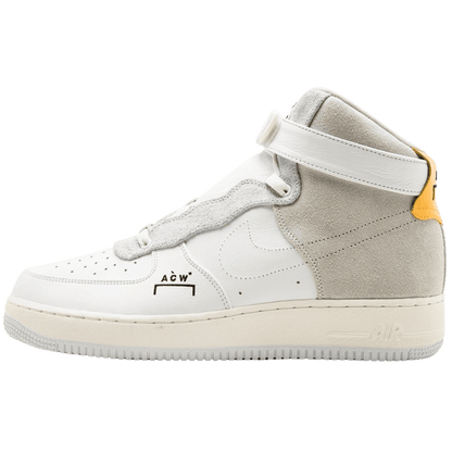 A-COLD-WALL X Nike Air Force 1 High "White-Grey" — UK 3 | EU 35.5 | US 3.5 — Front View