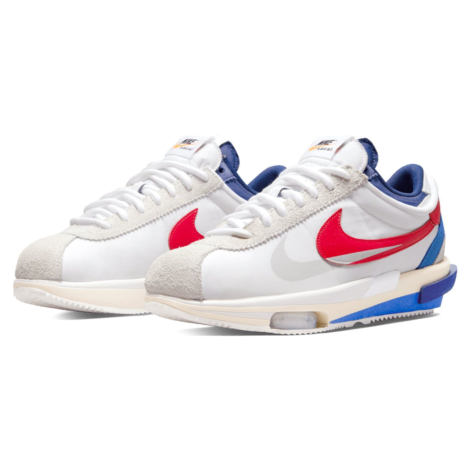 Sacai x Cortez 4.0 'OG' — UK 3 | EU 35.5 | US 3.5 — Side View