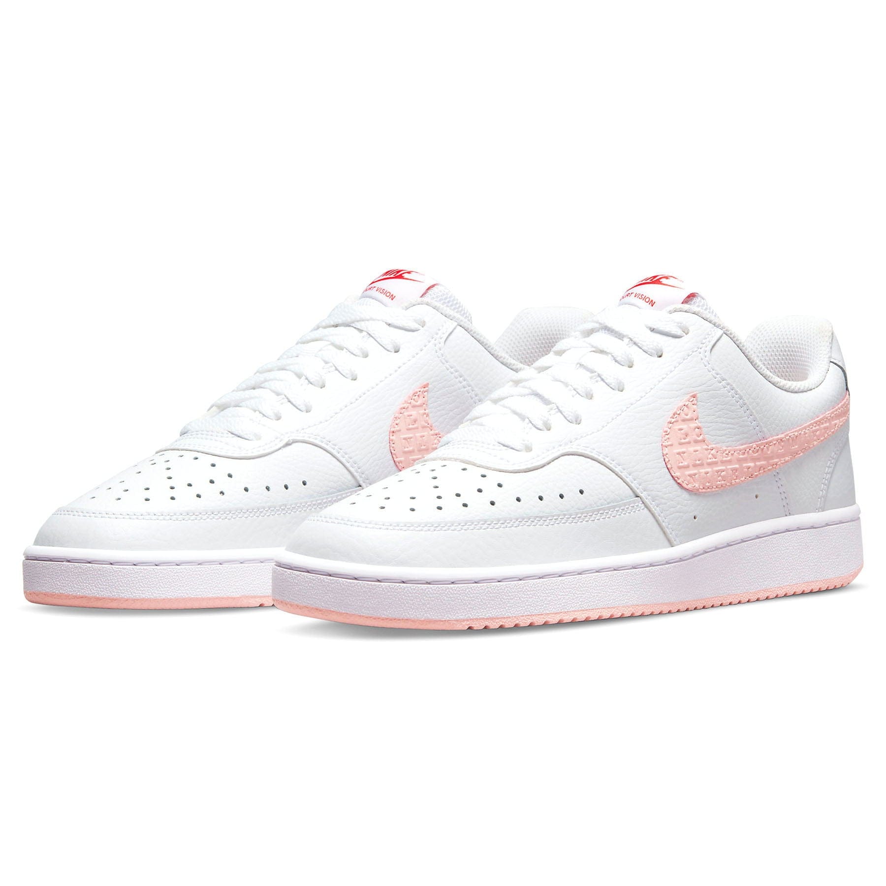 Nike Court Vision Low Wmns 'Valentine's Day' — UK 2.5 | EU 35.5 | US 5 — Side View
