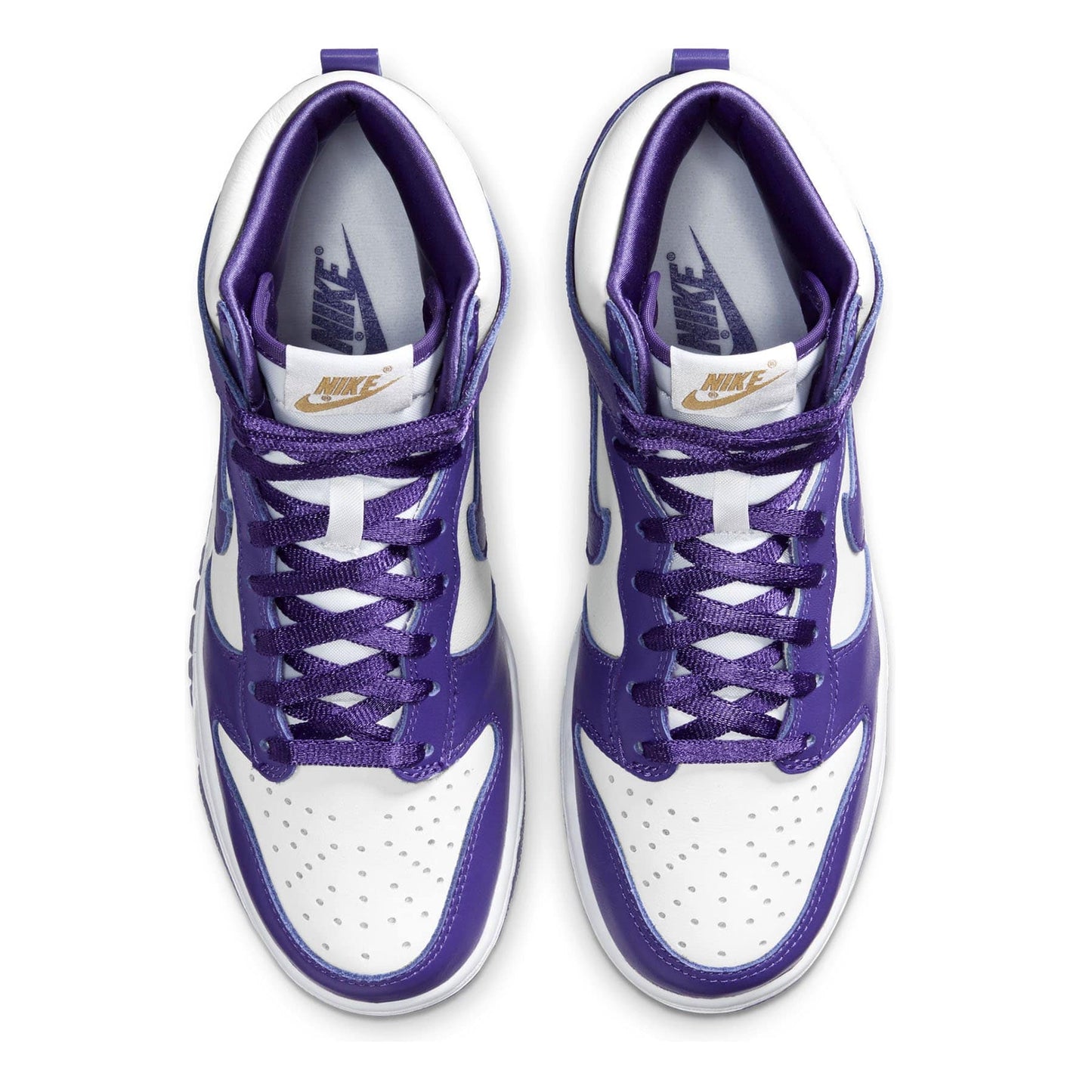 Nike Dunk High Wmns 'Varsity Purple' — UK 2.5 | EU 35.5 | US 5 — Back View