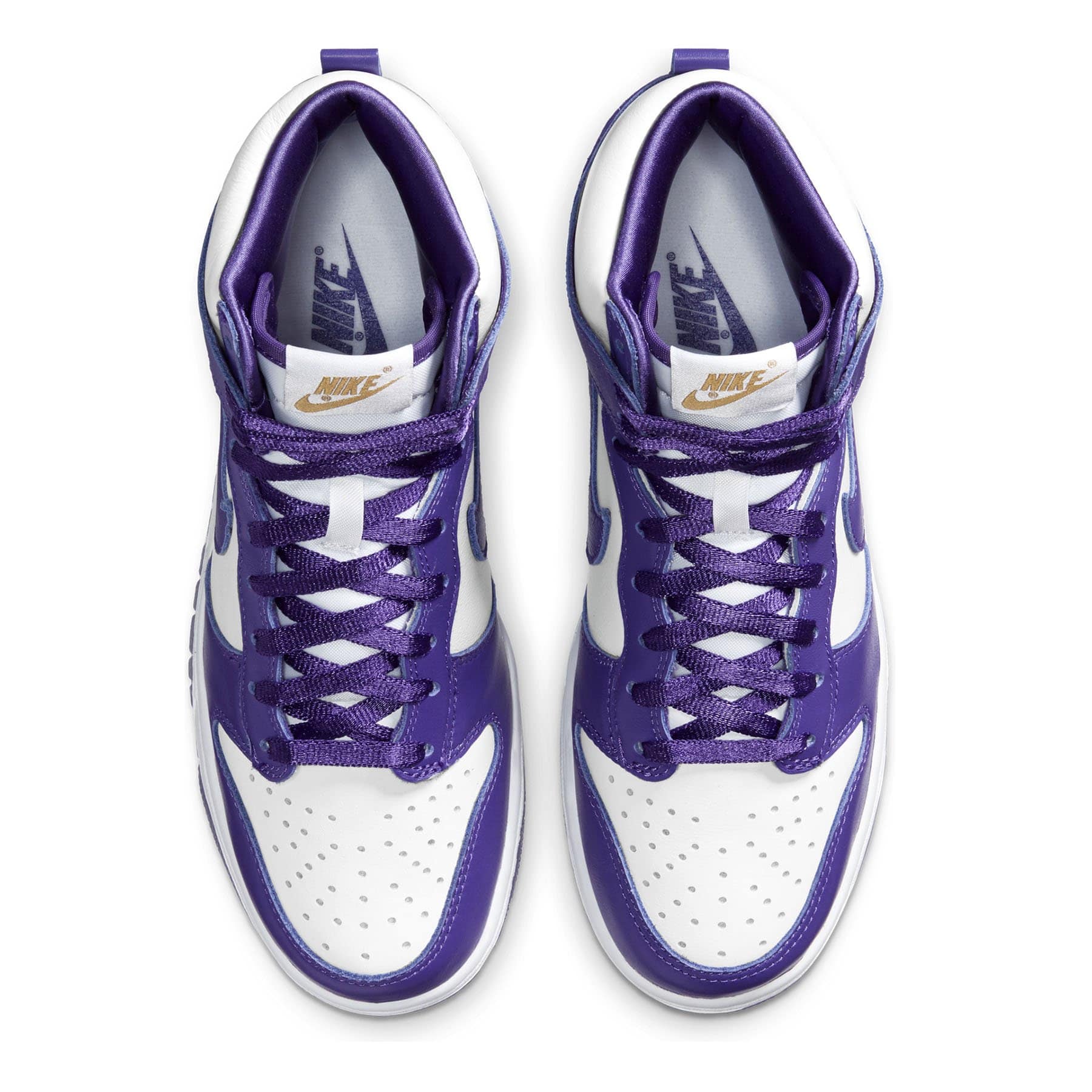 Nike Dunk High Wmns 'Varsity Purple' — UK 2.5 | EU 35.5 | US 5 — Back View