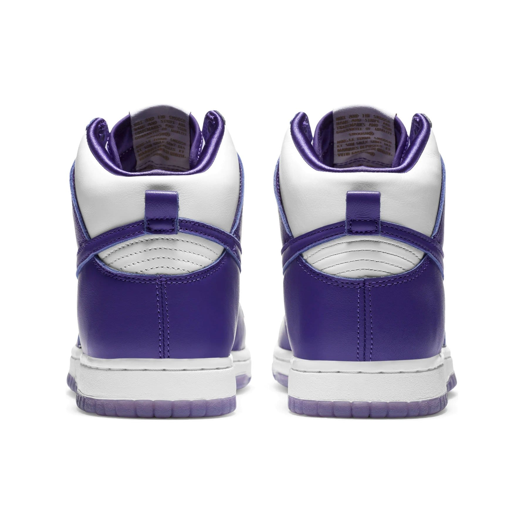 Nike Dunk High Wmns 'Varsity Purple' — UK 2.5 | EU 35.5 | US 5 — Top View