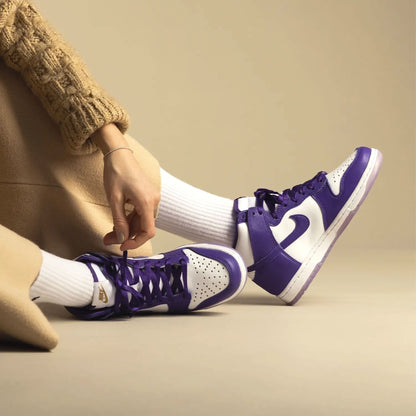 Nike Dunk High Wmns 'Varsity Purple' — UK 2.5 | EU 35.5 | US 5 — Alternate View 7