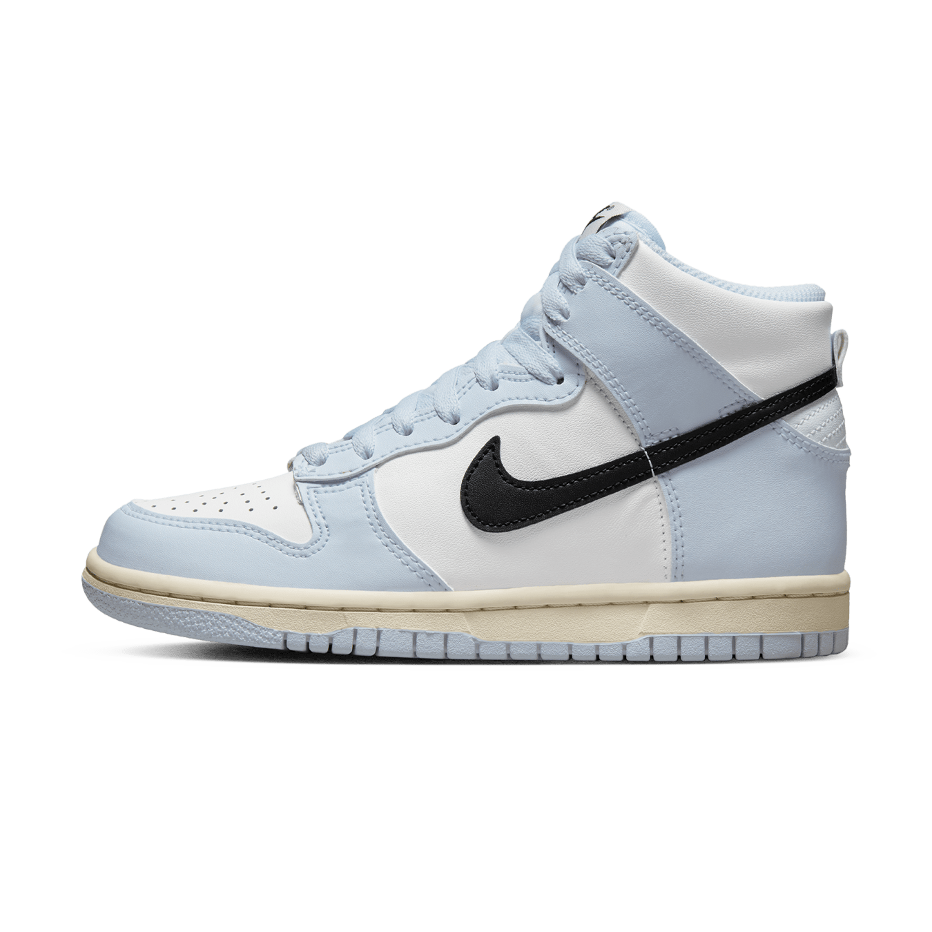 Nike Dunk High GS 'Football Grey' — UK 13.5 | EU 32 | US 1Y — Front View