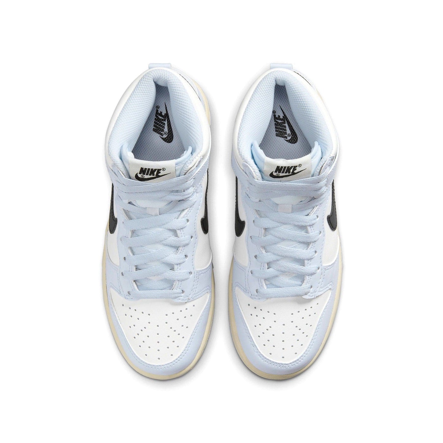 Nike Dunk High GS 'Football Grey' — UK 13.5 | EU 32 | US 1Y — Top View