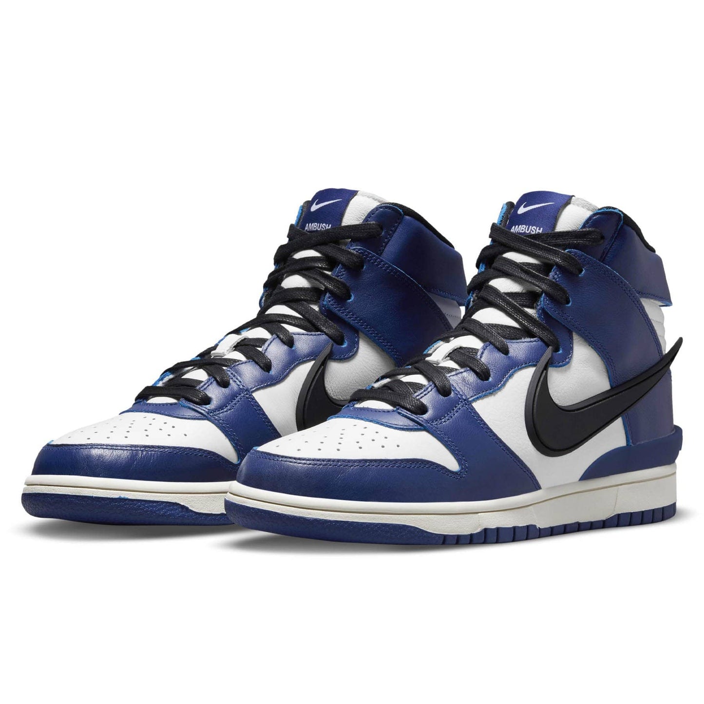 AMBUSH x Nike Dunk High 'Deep Royal' — UK 3 | EU 35.5 | US 3.5 — Side View