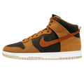 Nike Dunk High Premium 'Dark Russet' — UK 3 | EU 35.5 | US 3.5 — Front View