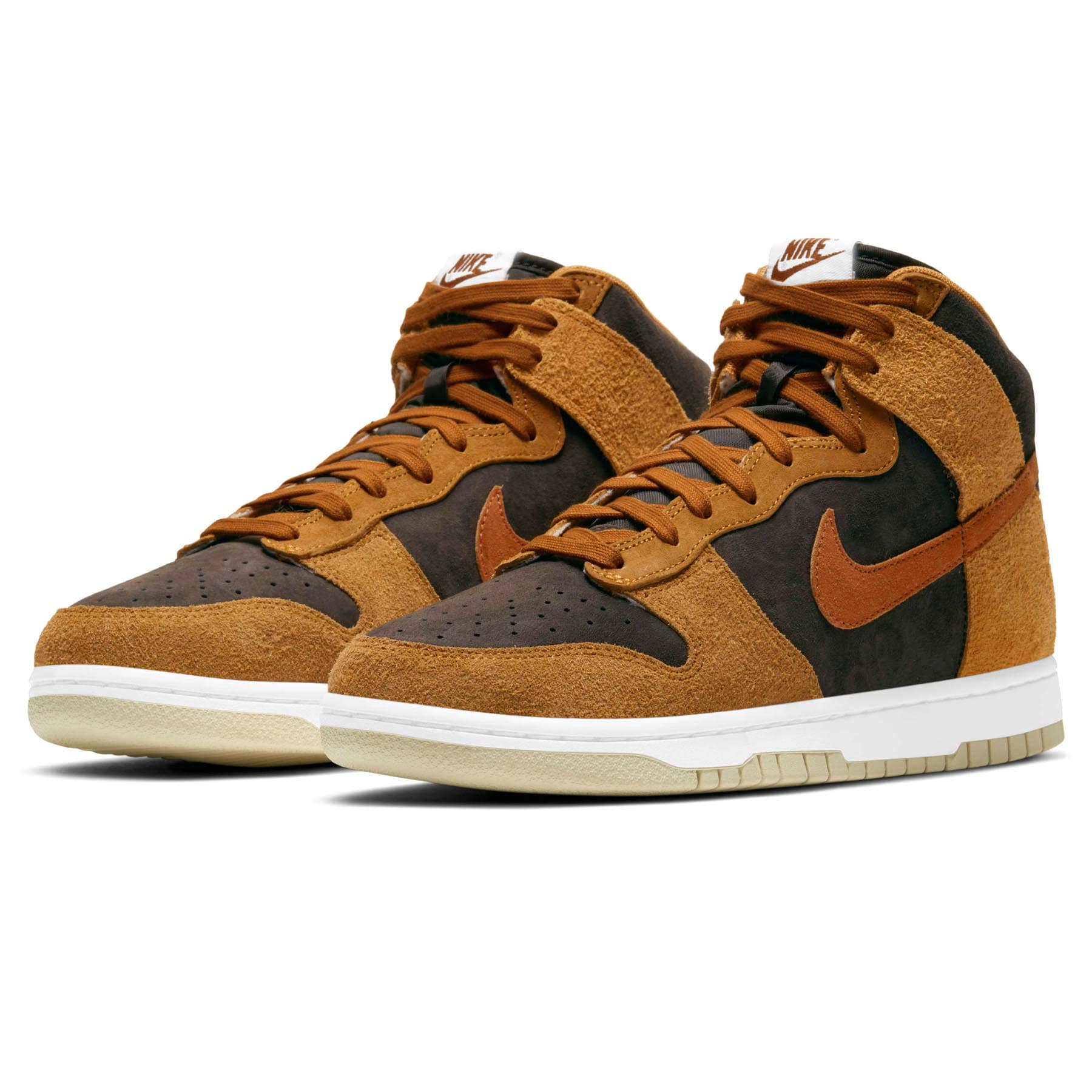 Nike Dunk High Premium 'Dark Russet' — UK 3 | EU 35.5 | US 3.5 — Side View
