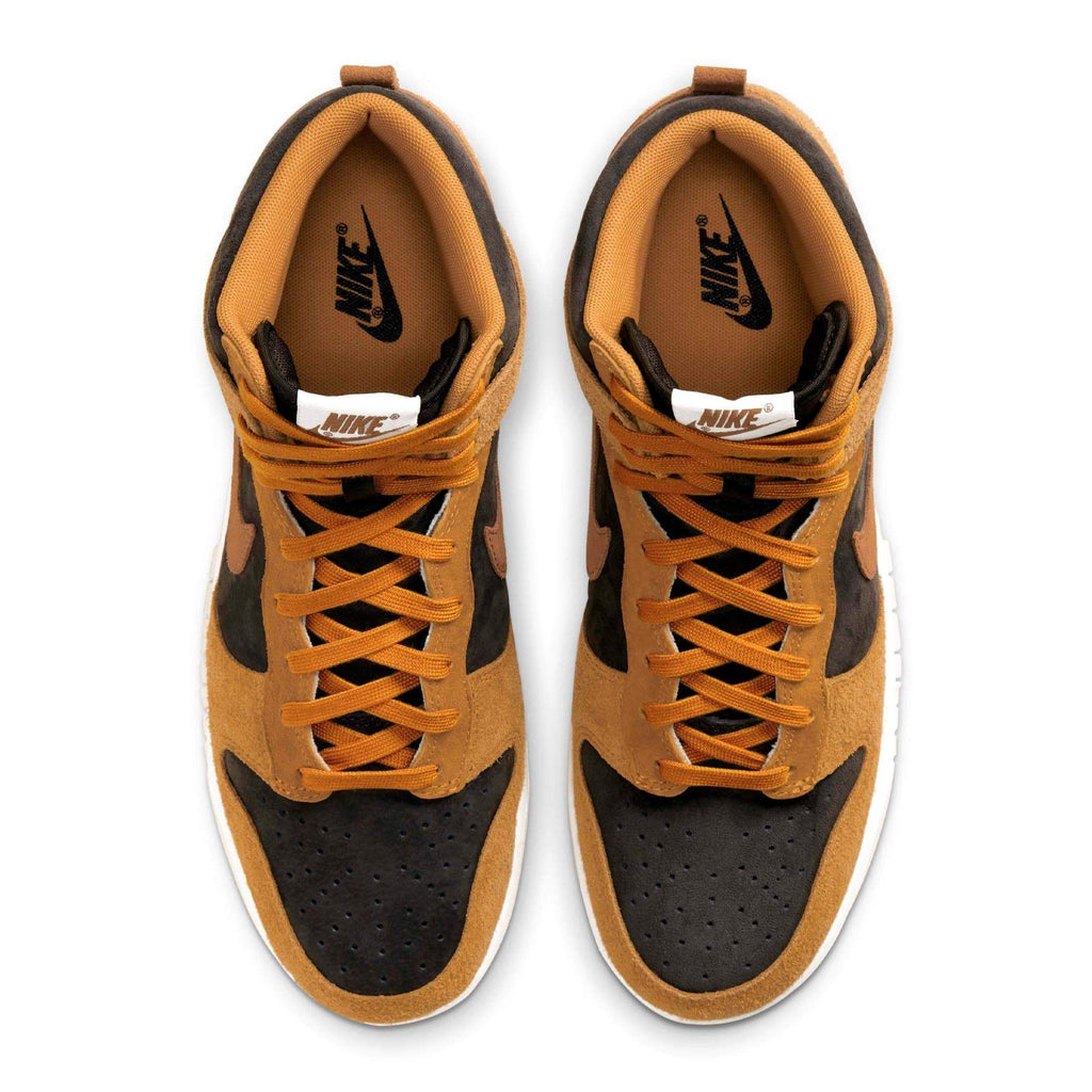 Nike Dunk High Premium 'Dark Russet' — UK 3 | EU 35.5 | US 3.5 — Back View