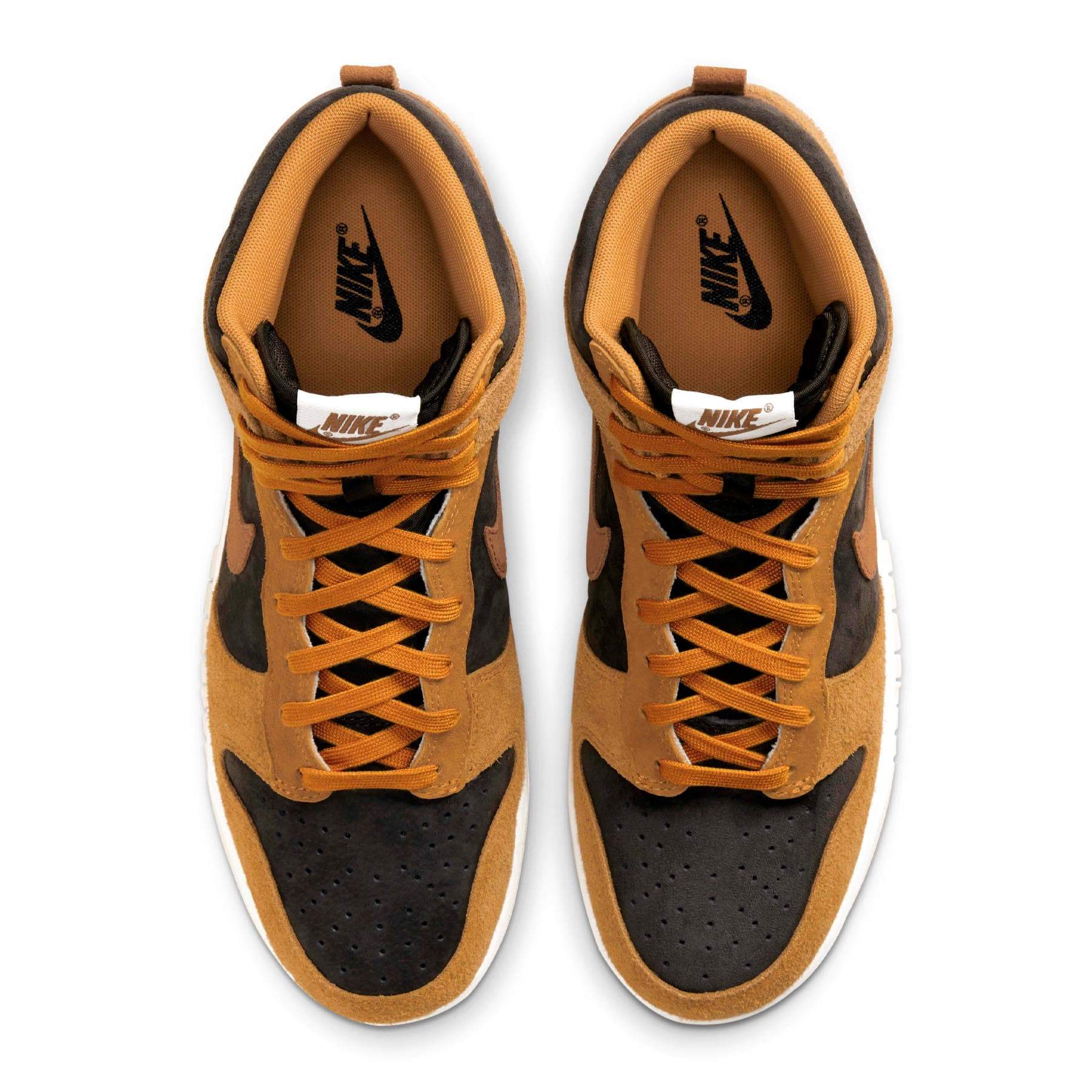 Nike Dunk High Premium 'Dark Russet' — UK 3 | EU 35.5 | US 3.5 — Back View