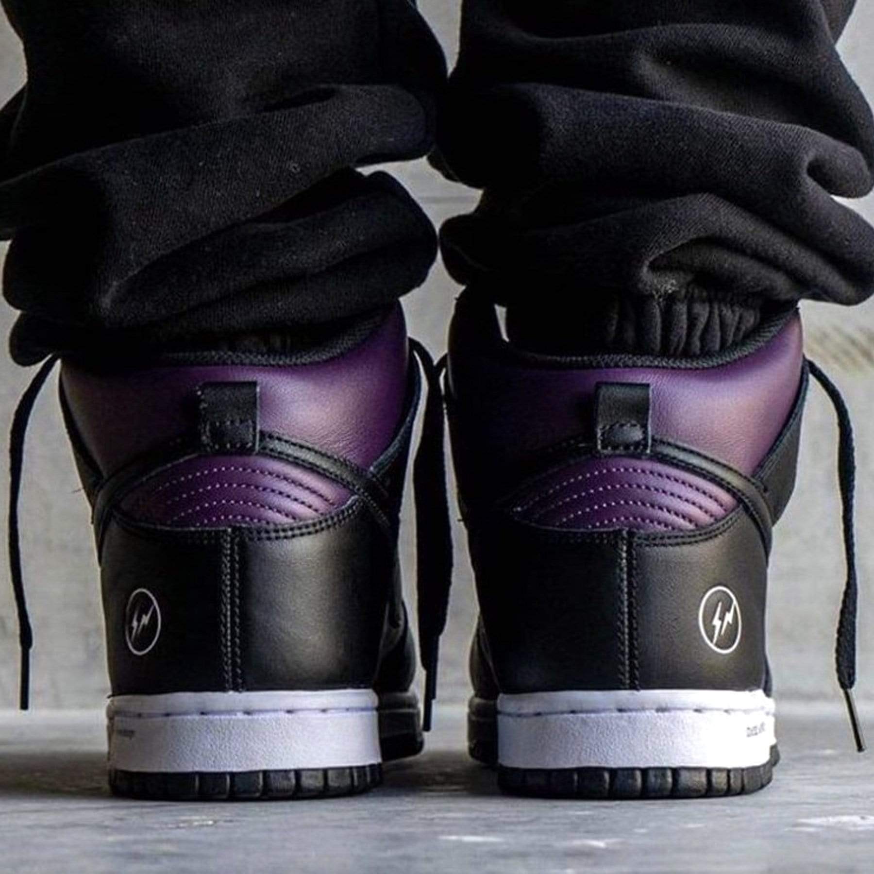 Fragment Design x Nike Dunk High ‘Beijing’ — UK 3 | EU 35.5 | US 3.5 — Alternate View 7