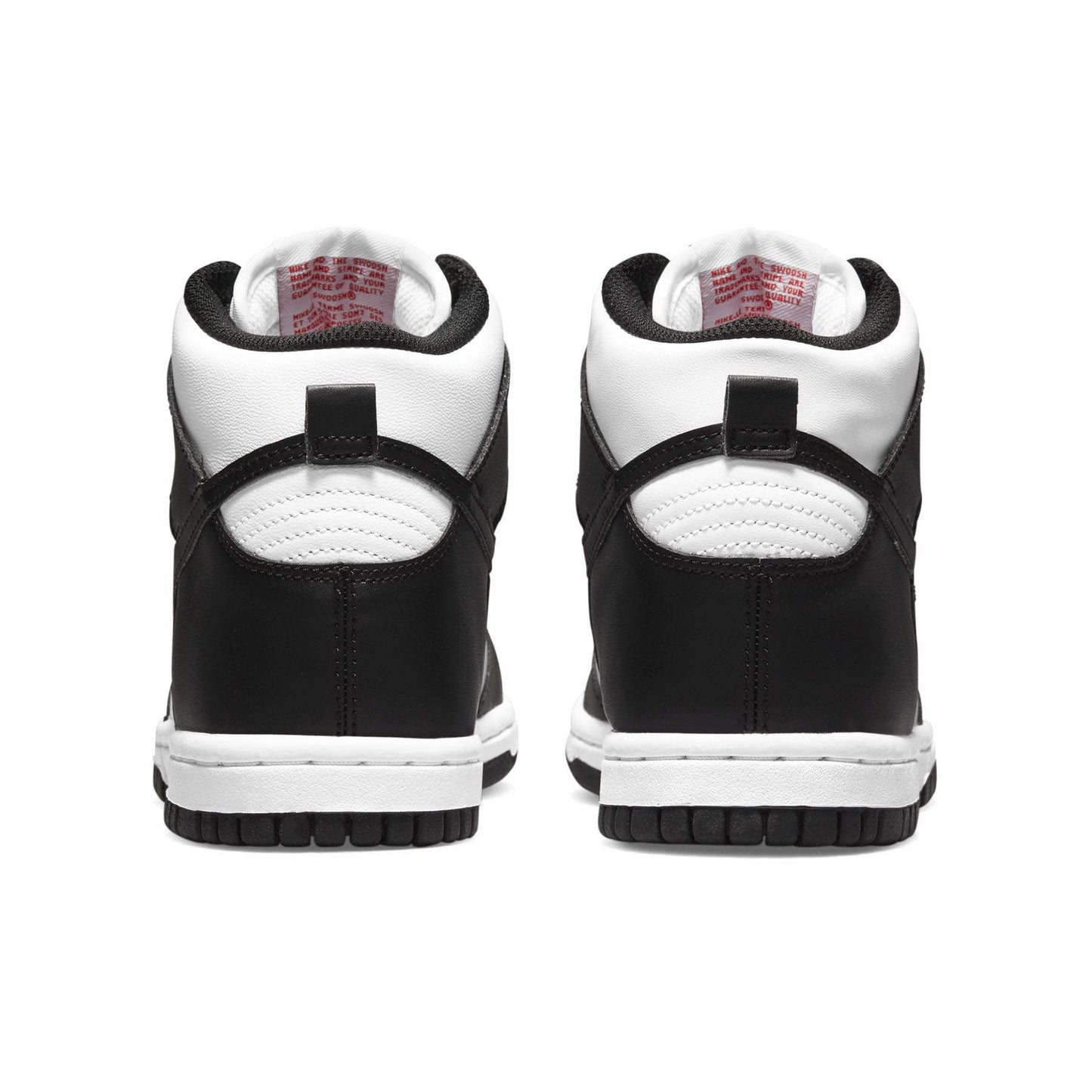 Nike Dunk High GS 'Black White' — UK 13.5 | EU 32 | US 1Y — Back View