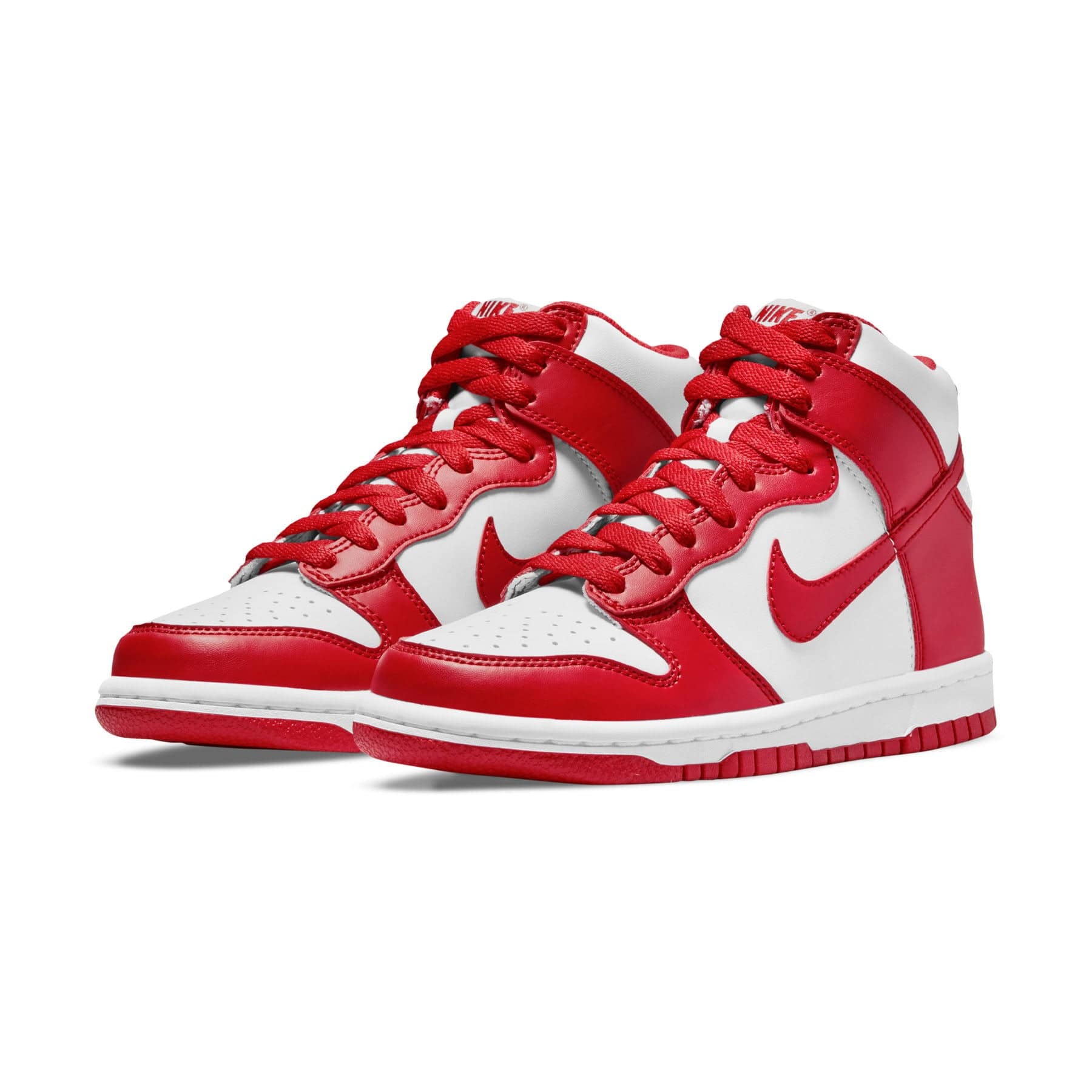 Nike Dunk High GS 'University Red' — UK 13.5 | EU 32 | US 1Y — Side View