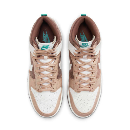 Nike Dunk High ‘Light Chocolate’ — UK 3 | EU 35.5 | US 3.5 — Back View