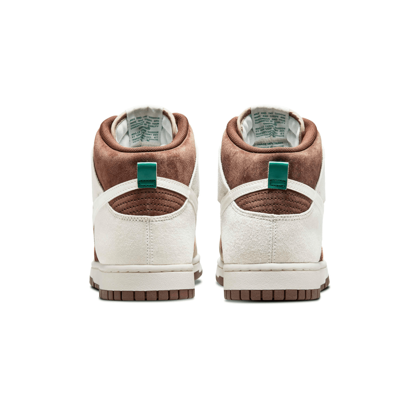 Nike Dunk High ‘Light Chocolate’ — UK 3 | EU 35.5 | US 3.5 — Top View