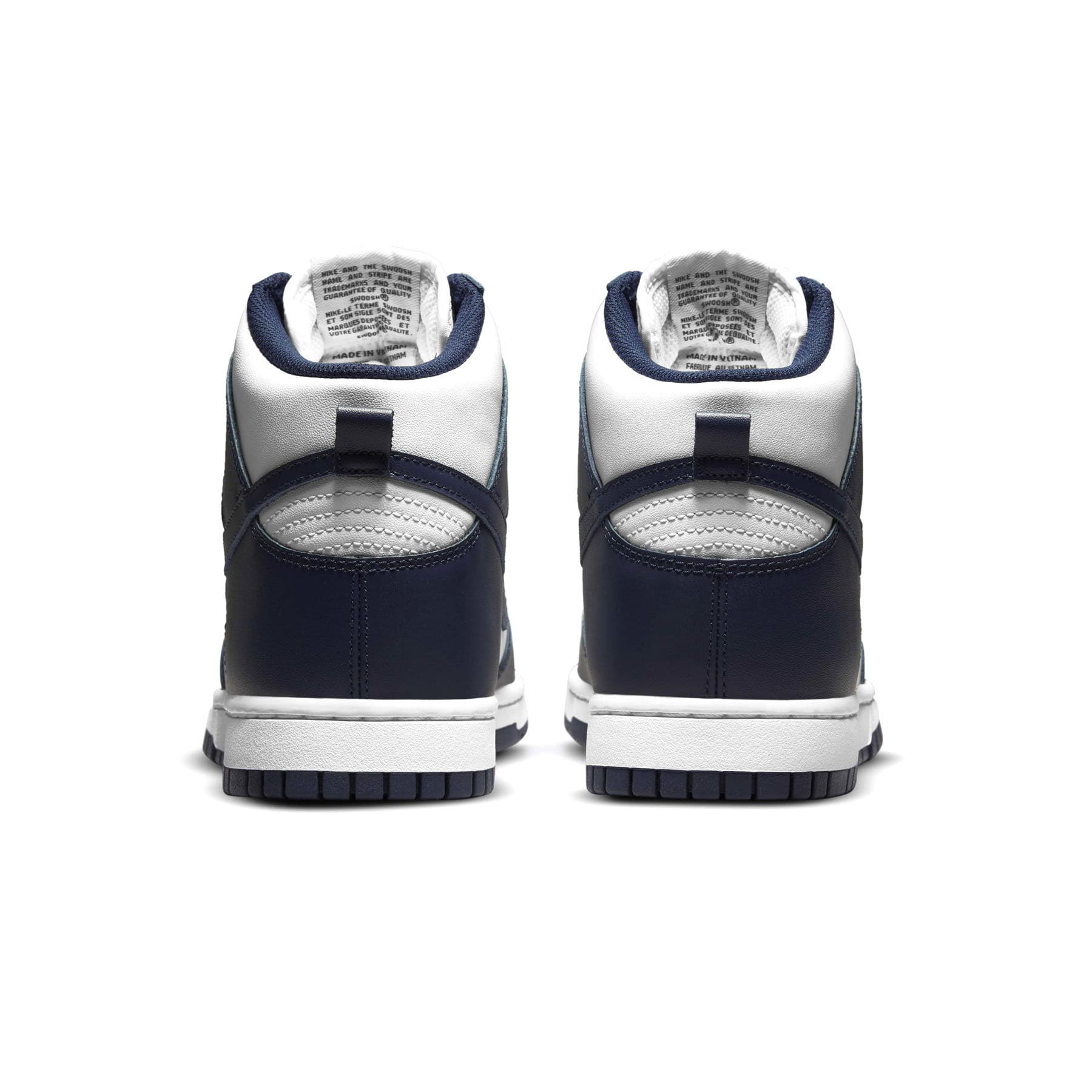 Nike Dunk High 'Midnight Navy' — UK 3 | EU 35.5 | US 3.5 — Top View