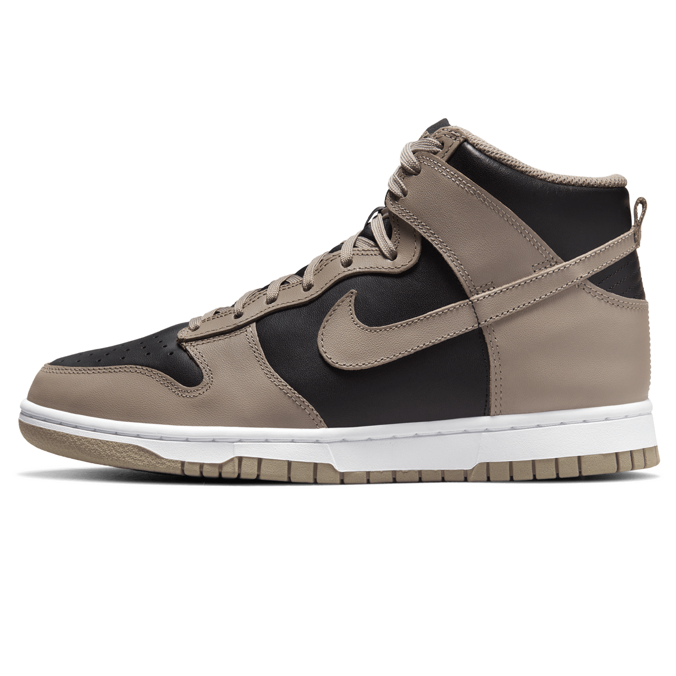 Nike Dunk High Wmns 'Moon Fossil' — UK 2.5 | EU 35.5 | US 5 — Front View