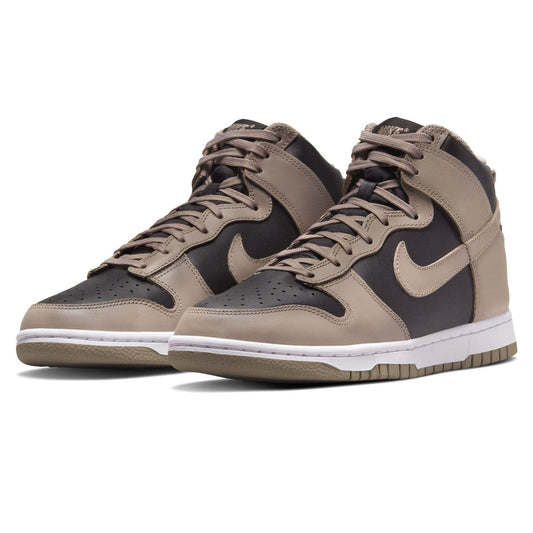 Nike Dunk High Wmns 'Moon Fossil' — UK 2.5 | EU 35.5 | US 5 — Side View