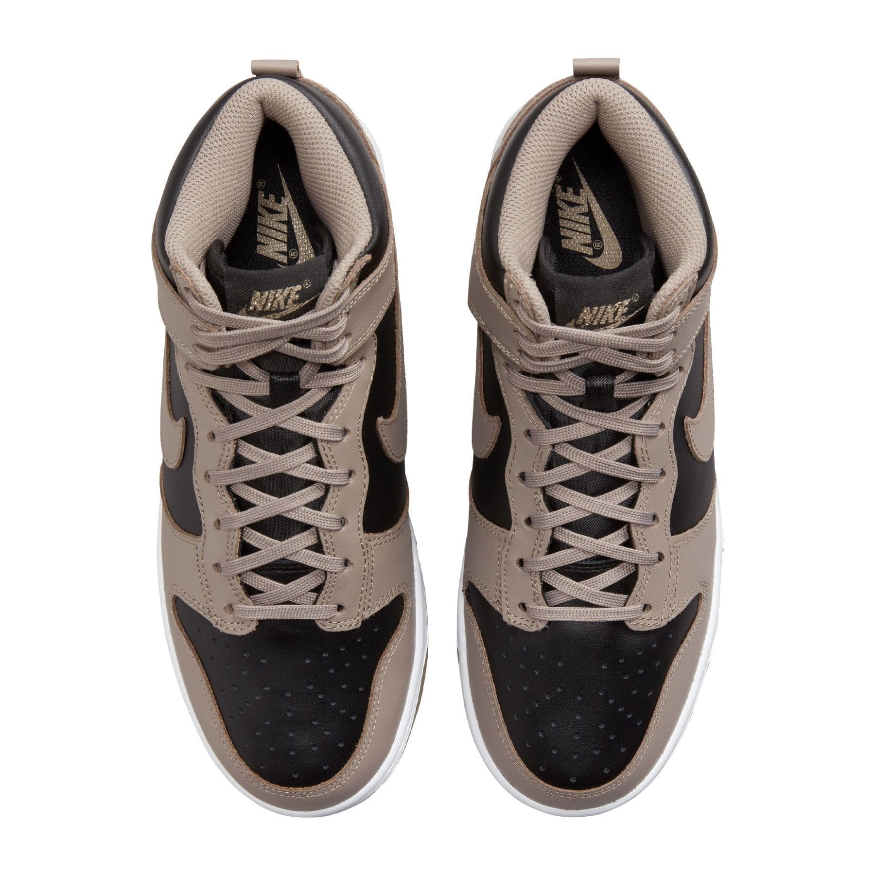 Nike Dunk High Wmns 'Moon Fossil' — UK 2.5 | EU 35.5 | US 5 — Back View